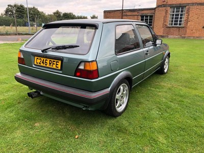 Lot 65 - 1986 Volkswagen Golf GTI MK2