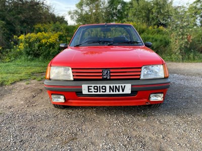 Lot 123 - 1987 Peugeot 205 CTI