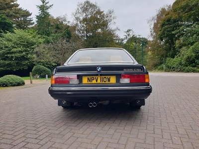 Lot 120 - 1980 BMW 635 CSi
