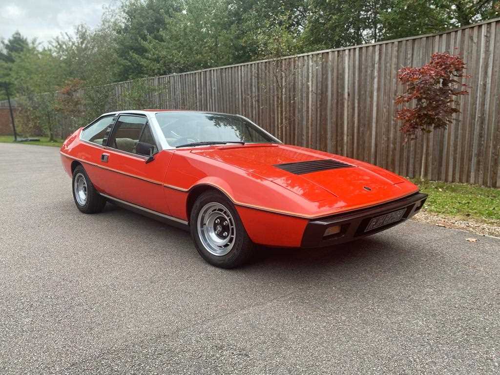 Lot 45 - 1976 Lotus Éclat