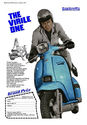 Lot 38 - 1985 Lambretta Grand Prix 200