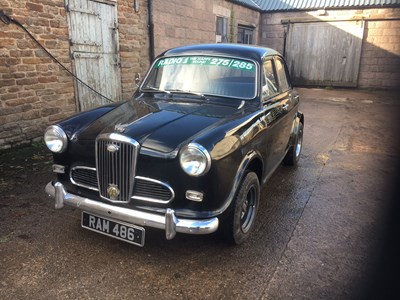 Lot 106 - 1958 Wolseley 1500