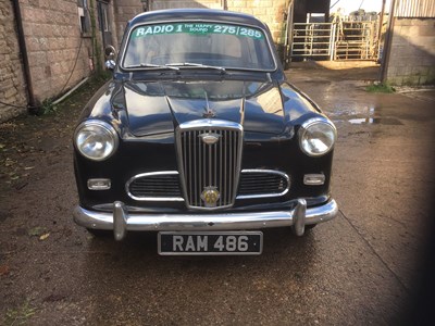 Lot 106 - 1958 Wolseley 1500