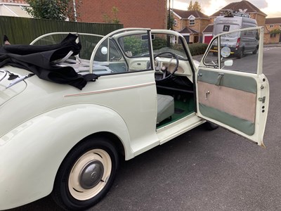 Lot 98 - 1958 Morris Minor 1000 Convertible