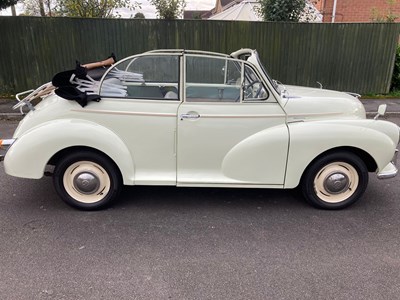 Lot 98 - 1958 Morris Minor 1000 Convertible