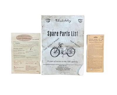 Lot 33 - 1961 NSU Quickly