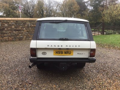 Lot 72 - 1990 Range Rover SE
