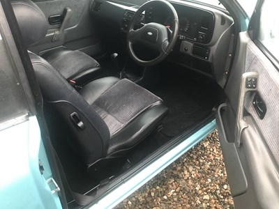 Lot 56 - 1989 Ford Escort XR3i Convertible