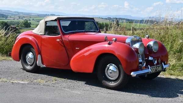Lot 119 - 1948 Triumph TRD 1800 Roadster