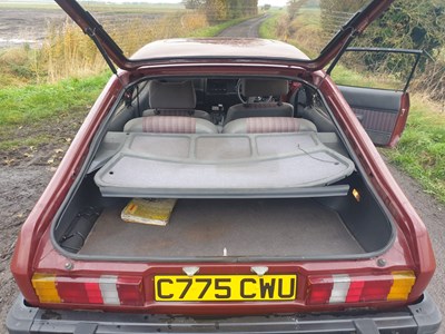 Lot 136 - 1986 Ford Capri 1.6 Laser