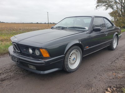 Lot 139 - 1989 BMW 635CSi Auto