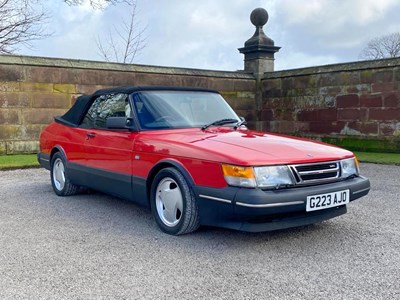 Lot 27 - 1990 Saab 900i Aero Convertible