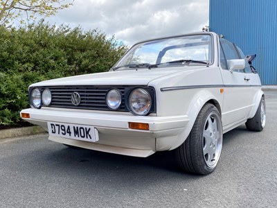 Lot 43 - 1986 Volkswagen Golf GTi Christmas Cabriolet