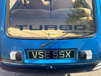 Lot 47 - 1982 Renault 5 Gordini Turbo