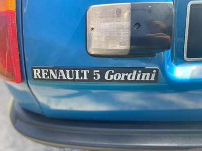 Lot 47 - 1982 Renault 5 Gordini Turbo