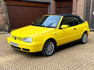 Lot 17 - 2002 Volkswagen Golf Cabriolet Colour Concept MK3.5