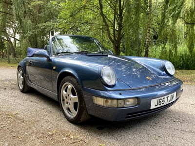 Lot 72 - 1991 Porsche 911 (964) Carrera 4 Cabriolet
