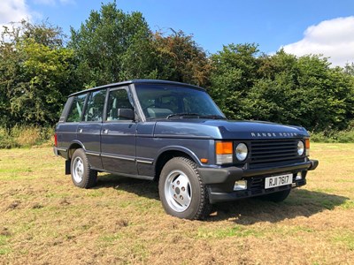 Lot 59 - 1988 Range Rover EFI