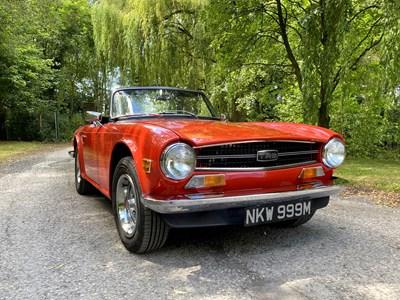Lot 71 - 1973 Triumph TR6