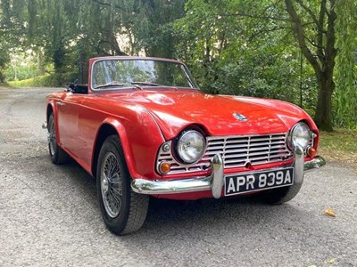 Lot 32 - 1963 Triumph TR4
