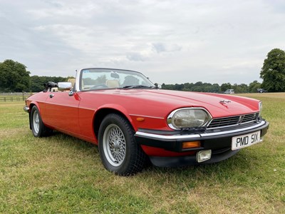 Lot 80 - 1989 Jaguar XJ-S Convertible 5.3