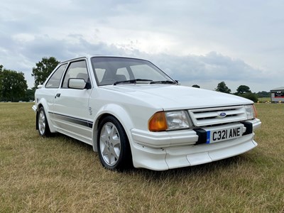 Lot 81 - 1985 Ford Escort RS Turbo