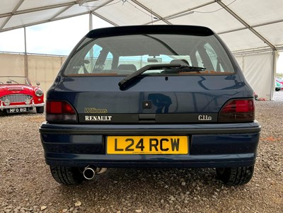 Lot 43 - 1994 Renault Clio Williams