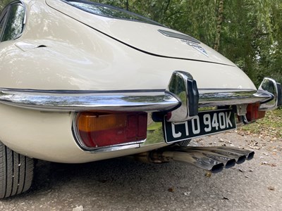 Lot 63 - 1972 Jaguar E-type Coupe V12