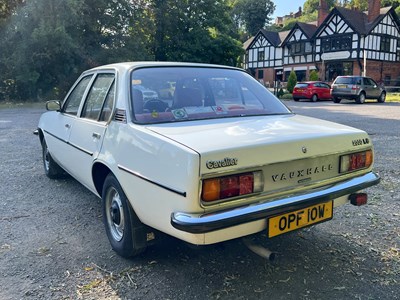 Lot 11 - 1981 Vauxhall Cavalier LS Saloon