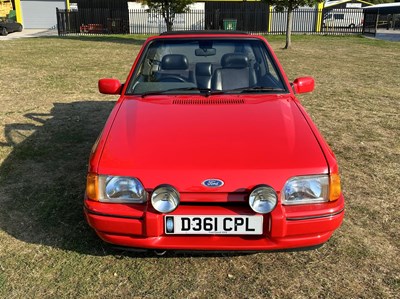 Lot 55 - 1987 Ford Escort XR3i Cabriolet