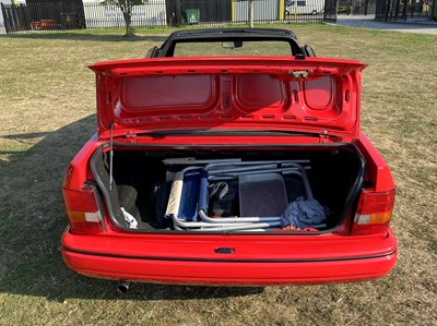 Lot 55 - 1987 Ford Escort XR3i Cabriolet