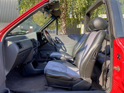Lot 55 - 1987 Ford Escort XR3i Cabriolet