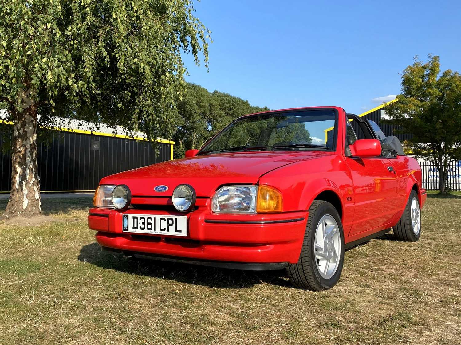 Lot 55 - 1987 Ford Escort XR3i Cabriolet
