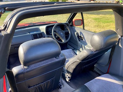 Lot 55 - 1987 Ford Escort XR3i Cabriolet