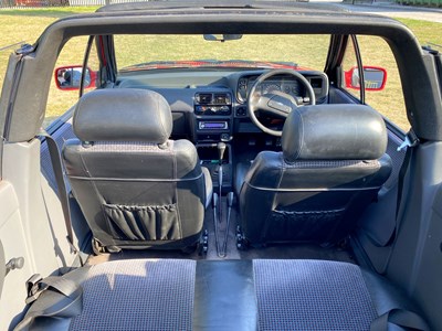 Lot 55 - 1987 Ford Escort XR3i Cabriolet