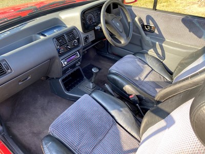 Lot 55 - 1987 Ford Escort XR3i Cabriolet