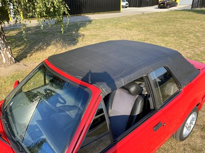 Lot 55 - 1987 Ford Escort XR3i Cabriolet