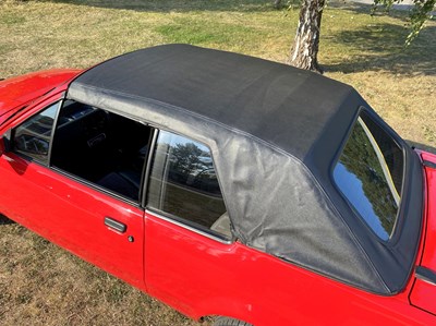 Lot 55 - 1987 Ford Escort XR3i Cabriolet