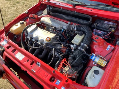 Lot 55 - 1987 Ford Escort XR3i Cabriolet