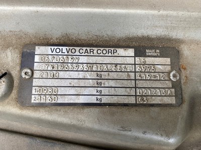 Lot 8 - 1997 Volvo 960 Estate