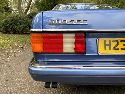 Lot 71 - 1990 Mercedes-Benz 500 SEC