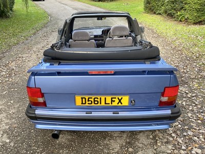 Lot 54 - 1986 Ford MK3 1.6i Cabriolet