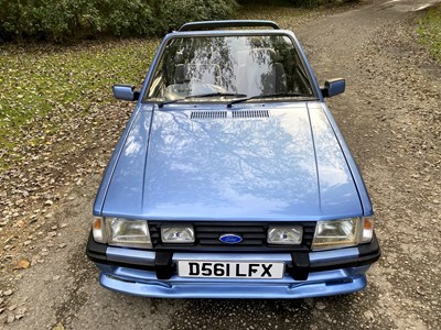 Lot 54 - 1986 Ford MK3 1.6i Cabriolet