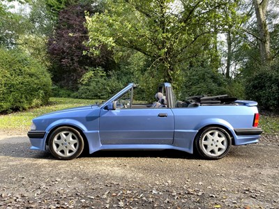 Lot 54 - 1986 Ford MK3 1.6i Cabriolet