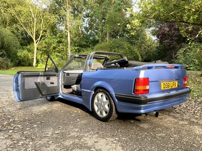 Lot 54 - 1986 Ford MK3 1.6i Cabriolet