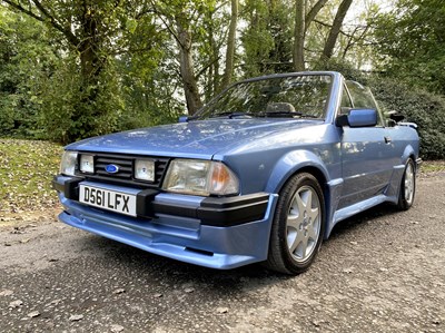 Lot 54 - 1986 Ford MK3 1.6i Cabriolet