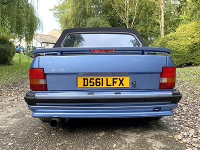 Lot 54 - 1986 Ford MK3 1.6i Cabriolet