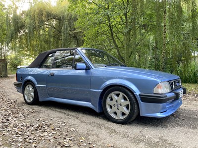 Lot 54 - 1986 Ford MK3 1.6i Cabriolet