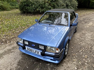 Lot 54 - 1986 Ford MK3 1.6i Cabriolet
