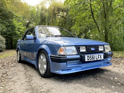 Lot 54 - 1986 Ford MK3 1.6i Cabriolet